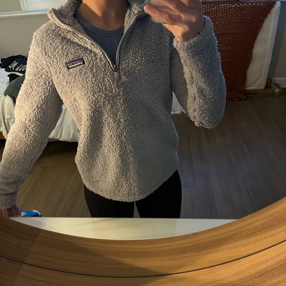 Patagonia teddy zip up
